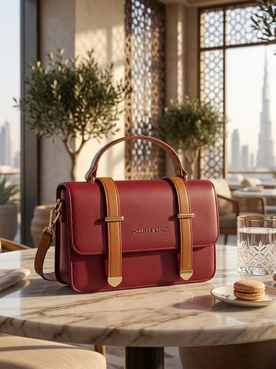 Charles & Keith Style Handbag – Premium Women's Fashion Bag Abeeras Fashion
