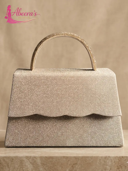Wavy Handbag for Women – Unique Textured Fashion Shoulder Bag Abeeras Fashion