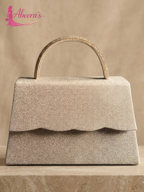Wavy Handbag for Women – Unique Textured Fashion Shoulder Bag Abeeras Fashion
