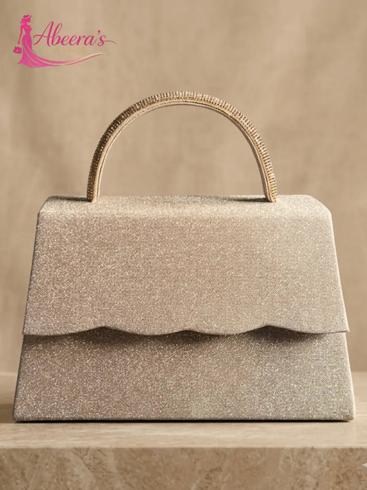 Wavy Handbag for Women – Unique Textured Fashion Shoulder Bag Abeeras Fashion