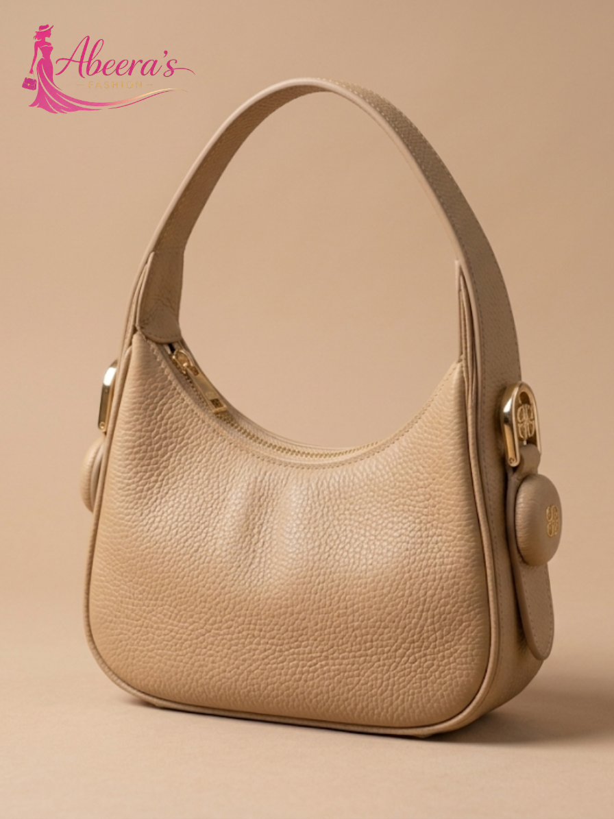 Fawn Mini Handbag for Women – Compact Neutral Everyday Bag Abeeras Fashion