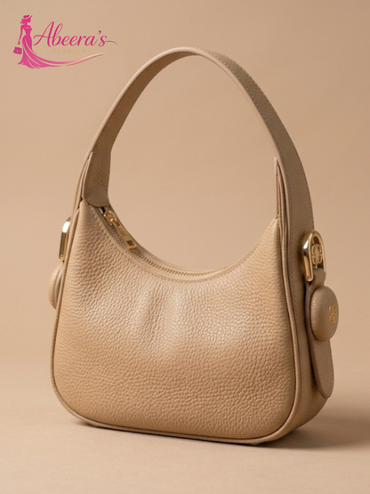 Fawn Mini Handbag for Women – Compact Neutral Everyday Bag Abeeras Fashion