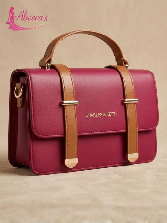Charles & Keith Style Handbag – Premium Women's Fashion Bag Abeeras Fashion