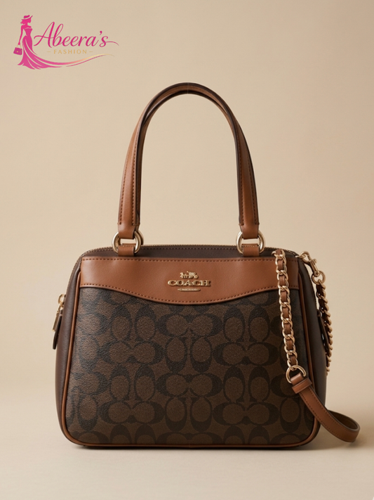 Brown Cheetah Print Handbag – Wild Style Women's Fashion Bag Abeeras Fashion