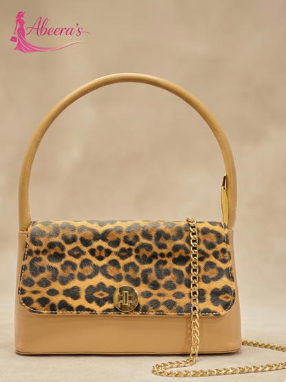 Cheetah Print Handbag for Women – Bold Animal Print Fashion Bag Abeeras Fashion