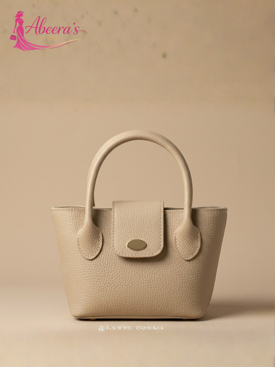 Fawn Handbag for Women – Neutral Tone Casual Shoulder Bag Abeeras Fashion