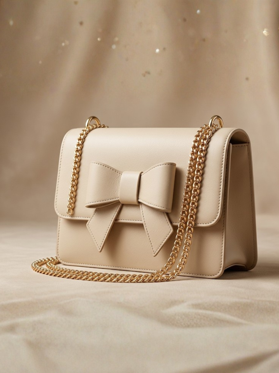 Bow Handbag for Women – Cute Bow Detail Fashion Bag Abeeras Fashion