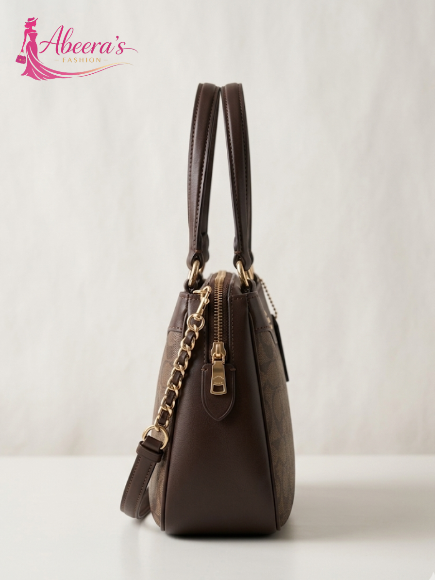 Brown Cheetah Print Handbag – Wild Style Women's Fashion Bag Abeeras Fashion