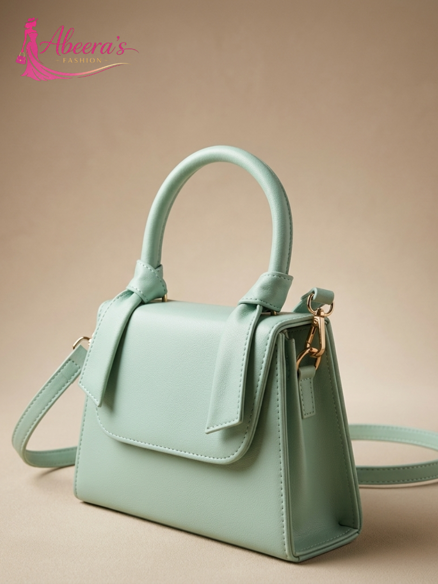 Green Women's Handbag – Trendy Casual Tote Bag Abeeras Fashion
