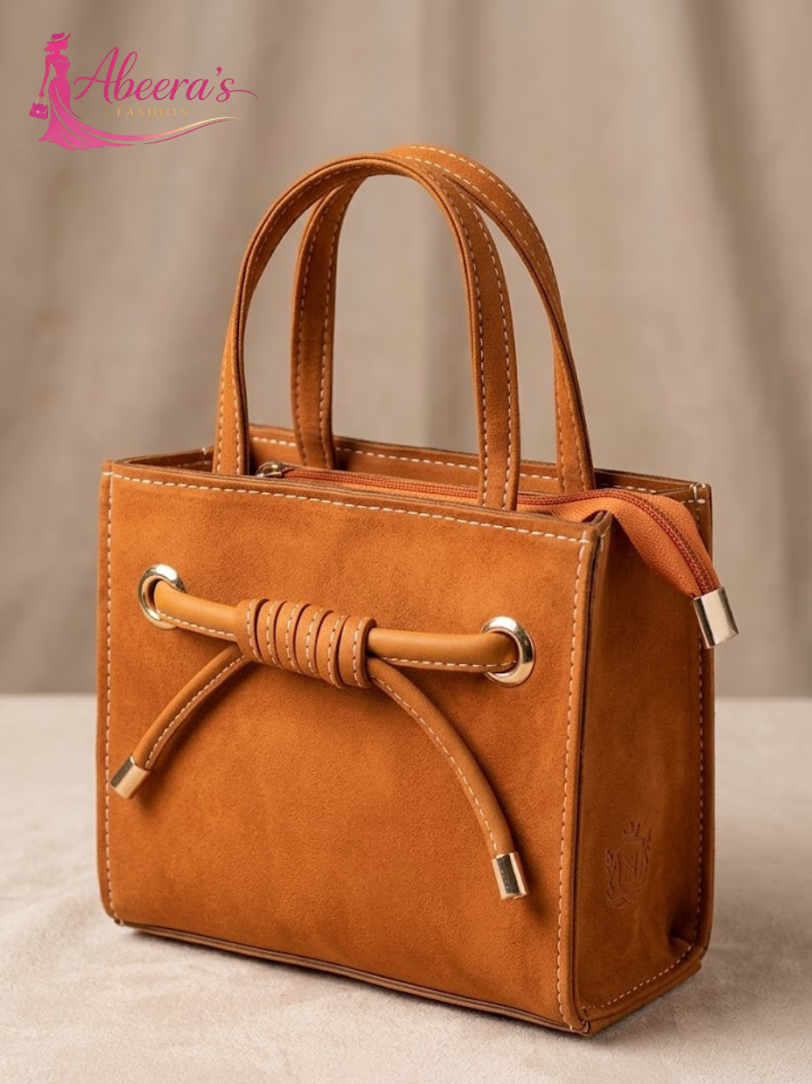 Large Brown Handbag for Women – Spacious Everyday Tote Bag Abeeras Fashion