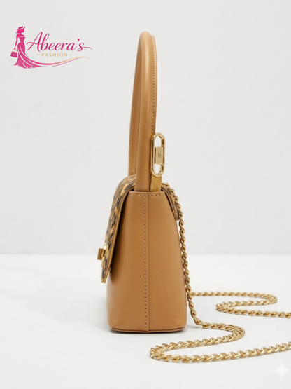 Cheetah Print Handbag for Women – Bold Animal Print Fashion Bag Abeeras Fashion