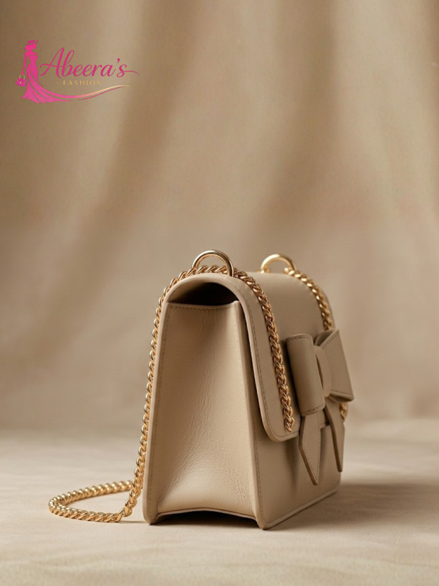 Bow Handbag for Women – Cute Bow Detail Fashion Bag Abeeras Fashion