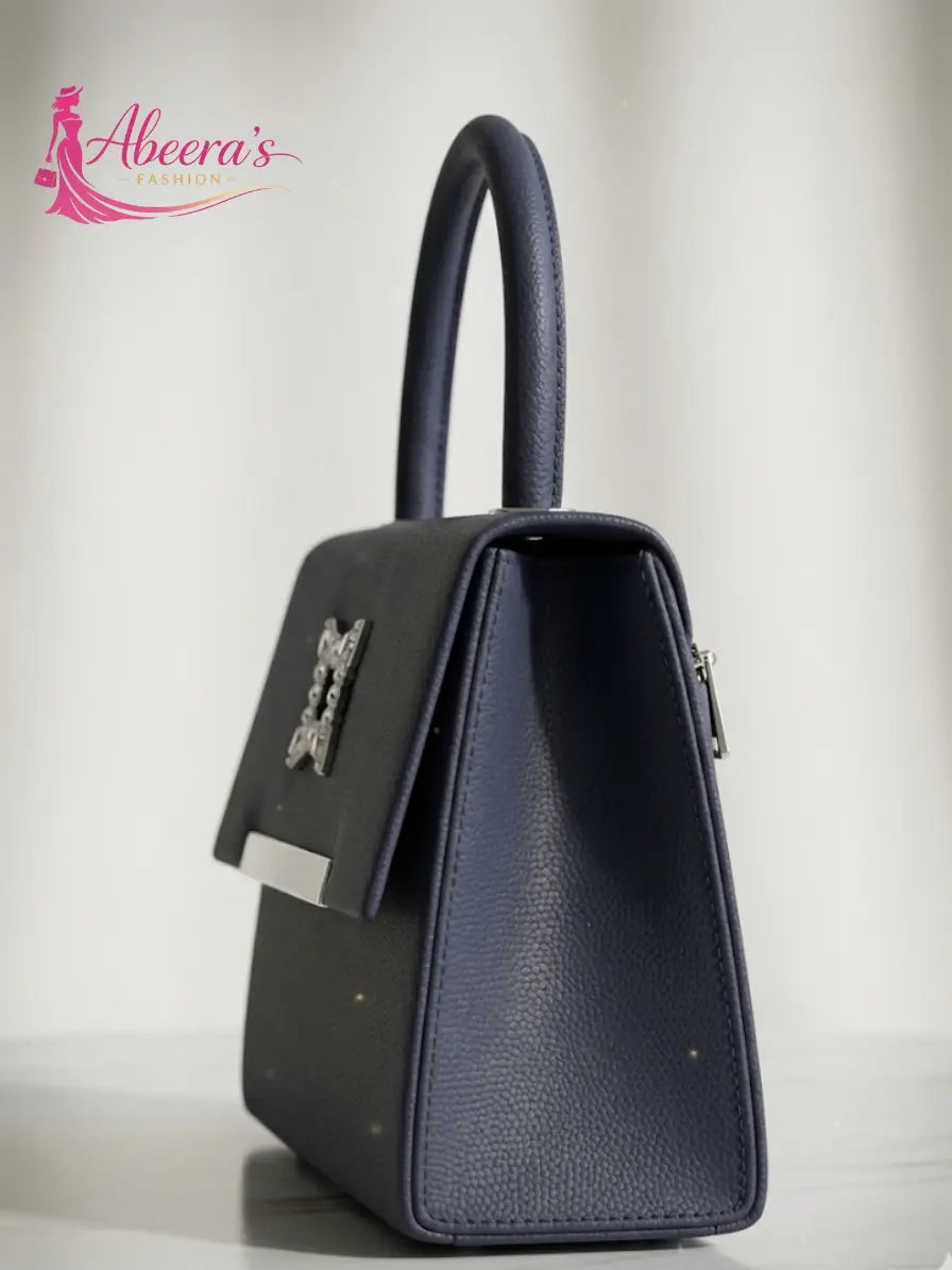 Square Structured Handbag – Modern Minimalist Women's Bag Abeeras Fashion