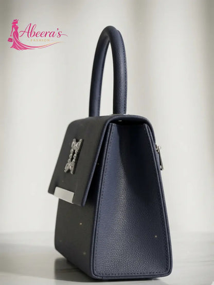 Square Structured Handbag – Modern Minimalist Women's Bag Abeeras Fashion