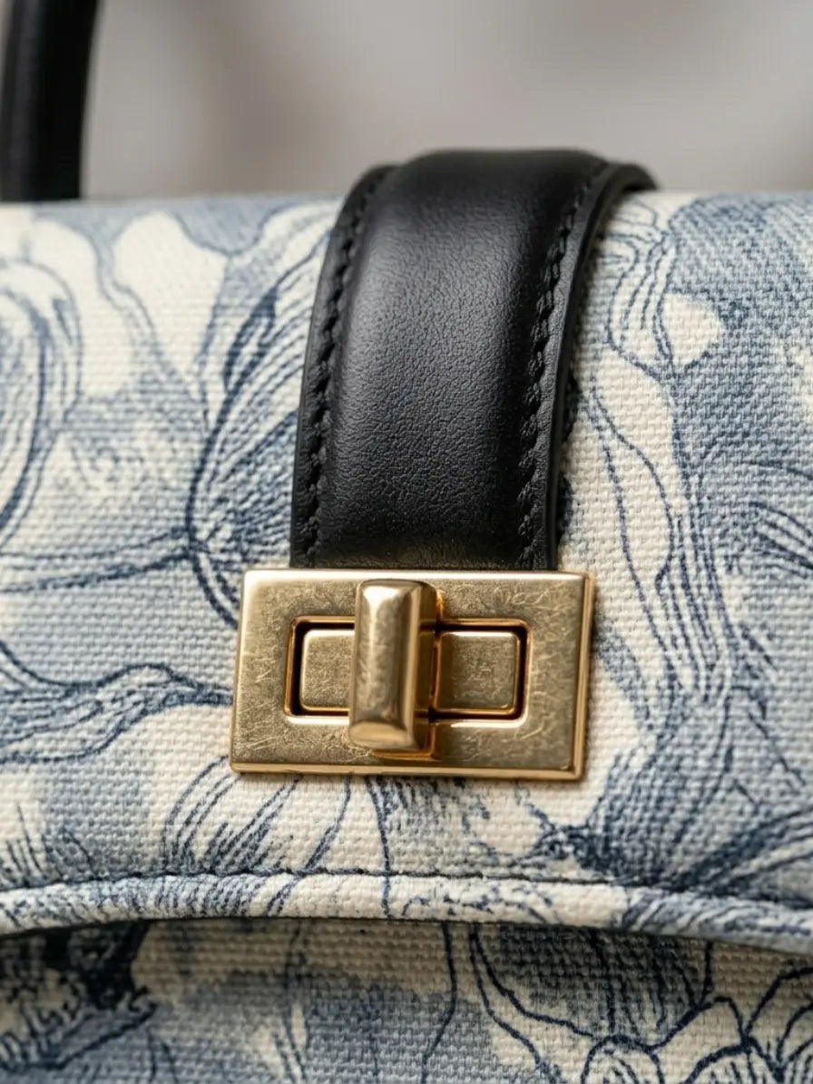 Ice Blue Handbag for Women – Pastel Casual Fashion Bag Abeeras Fashion