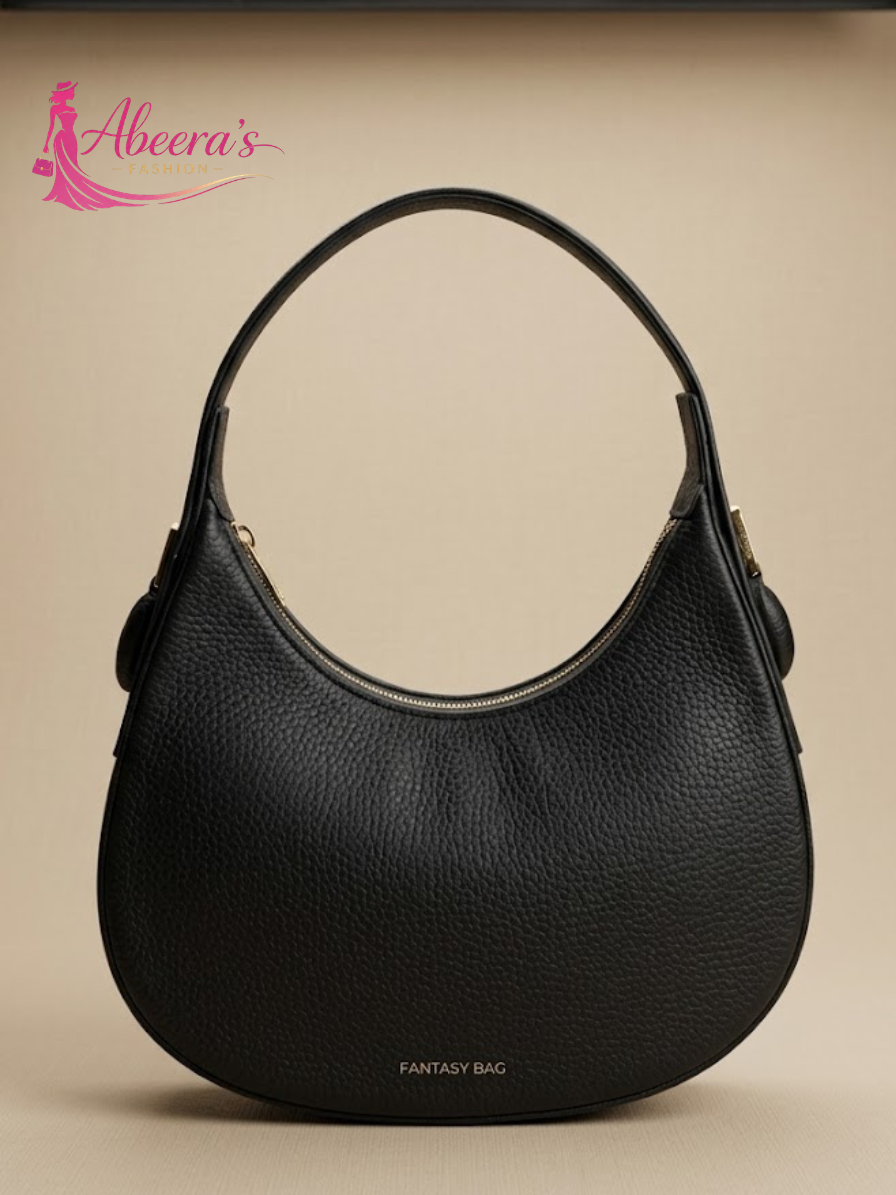 Green Pink & Black Handbag – Multicolor Statement Women's Bag Abeeras Fashion