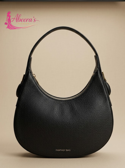 Green Pink & Black Handbag – Multicolor Statement Women's Bag Abeeras Fashion