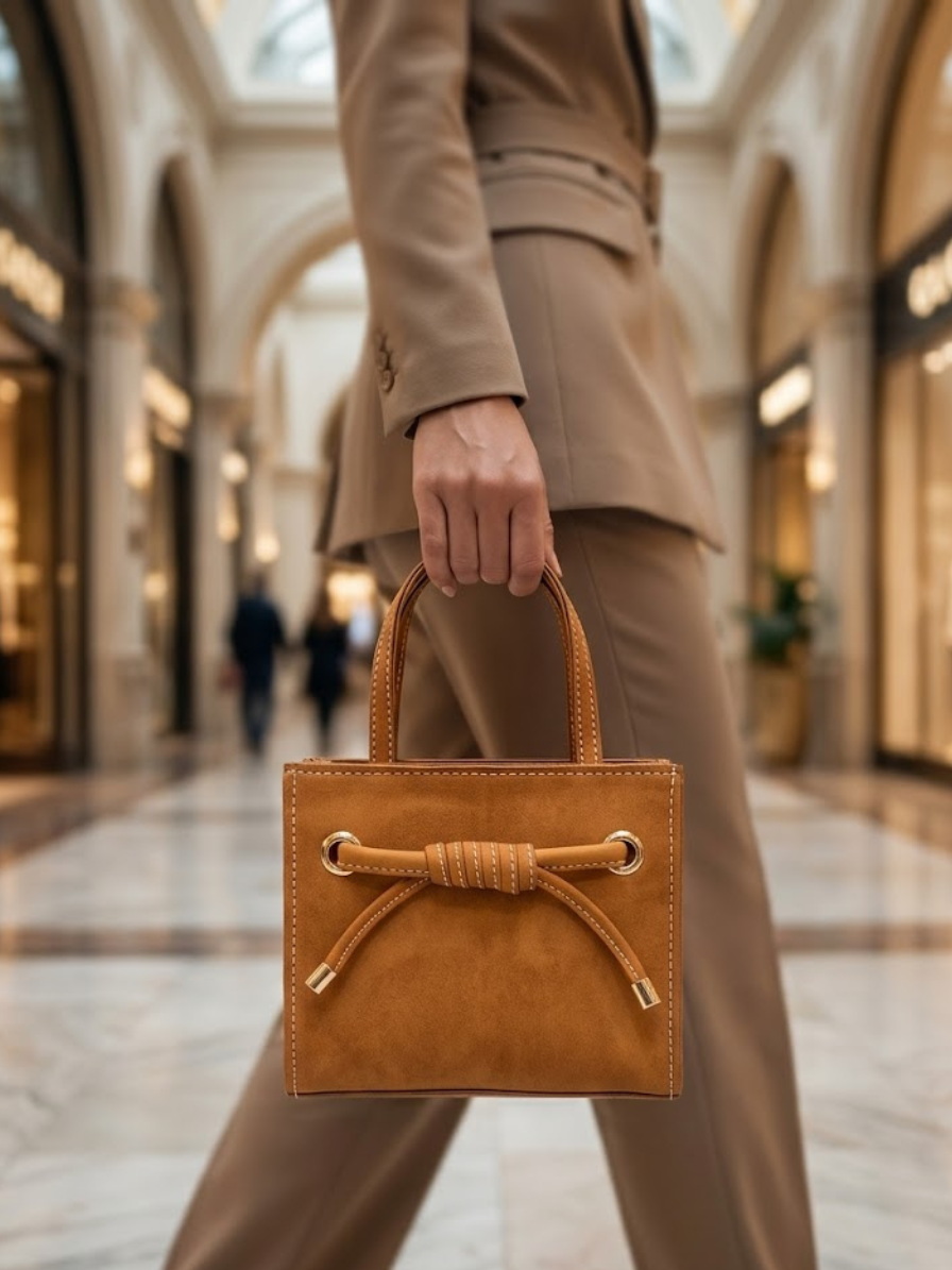 Large Brown Handbag for Women – Spacious Everyday Tote Bag Abeeras Fashion