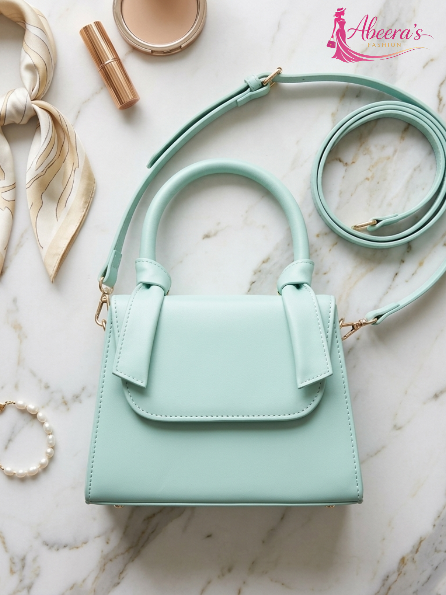 Green Women's Handbag – Trendy Casual Tote Bag Abeeras Fashion