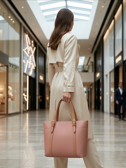 Pink Handbag for Women – Trendy Casual Fashion Bag Abeeras Fashion