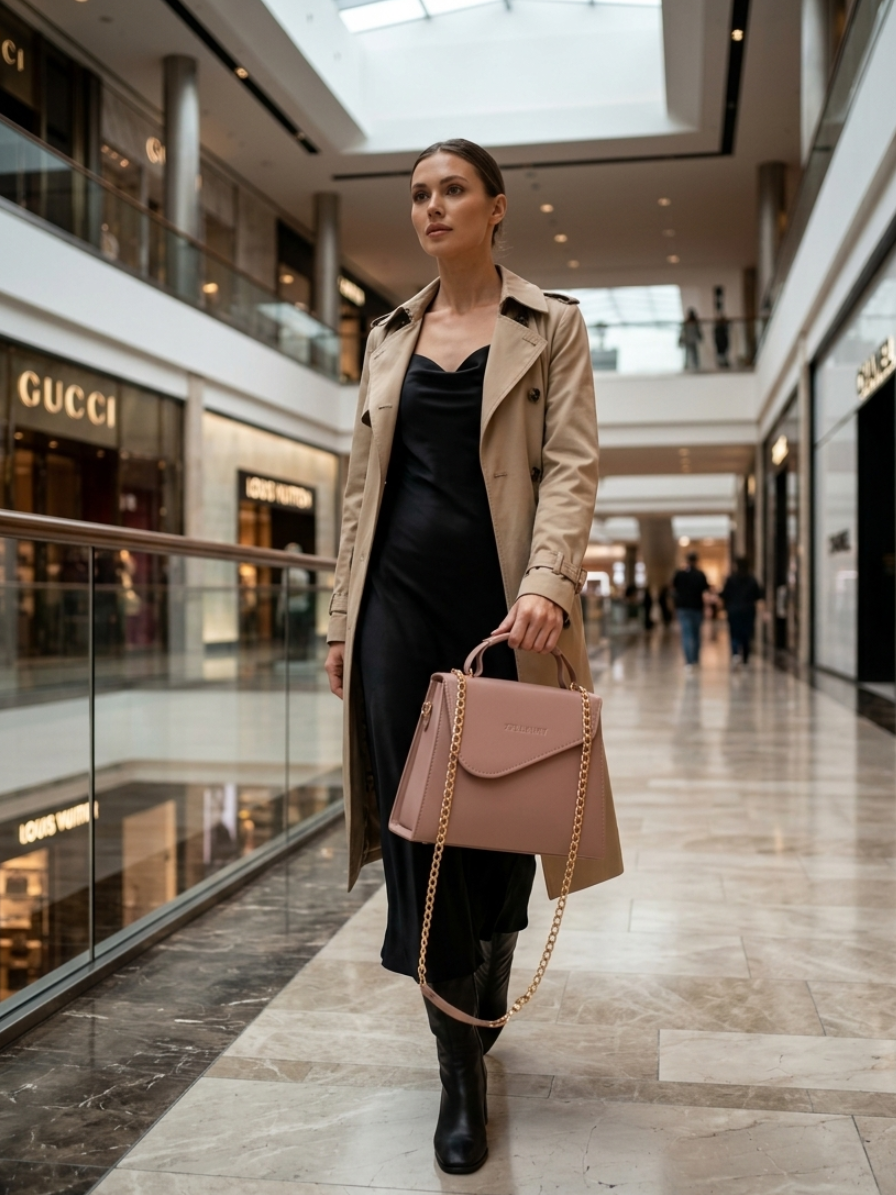 Golden Handbag for Women – Elegant Party Clutch Bag Abeeras Fashion