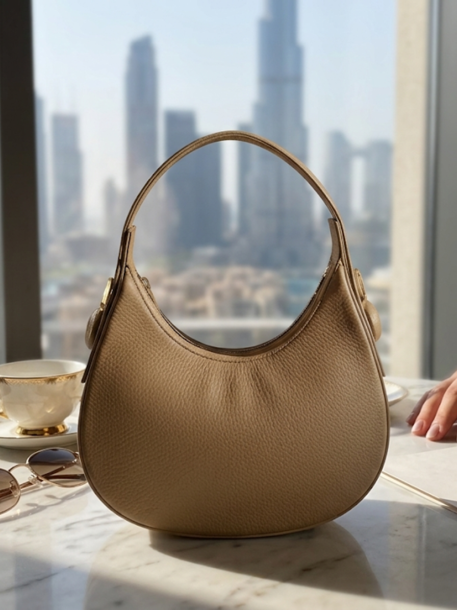 Fawn Mini Handbag for Women – Compact Neutral Everyday Bag Abeeras Fashion