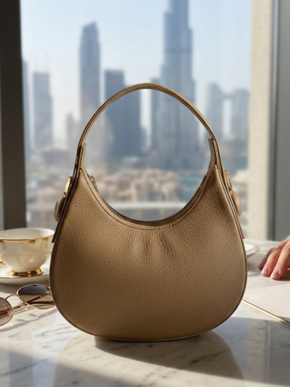 Fawn Mini Handbag for Women – Compact Neutral Everyday Bag Abeeras Fashion
