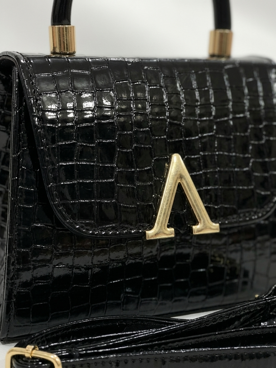 Black Handbag for Women – Stylish Everyday Shoulder Bag Abeeras Fashion