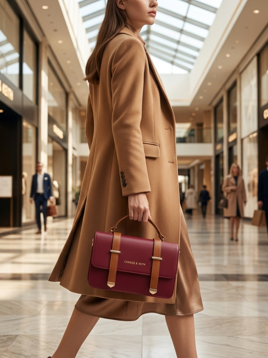Charles & Keith Style Handbag – Premium Women's Fashion Bag Abeeras Fashion
