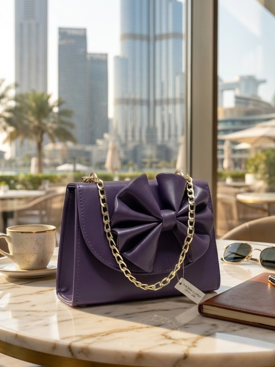 Purple Handbag for Women – Vibrant Casual Fashion Shoulder Bag Abeeras Fashion