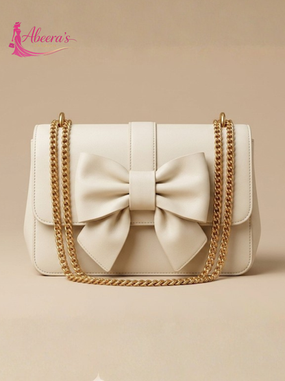 Bow Handbag for Women – Cute Bow Detail Fashion Bag Abeeras Fashion
