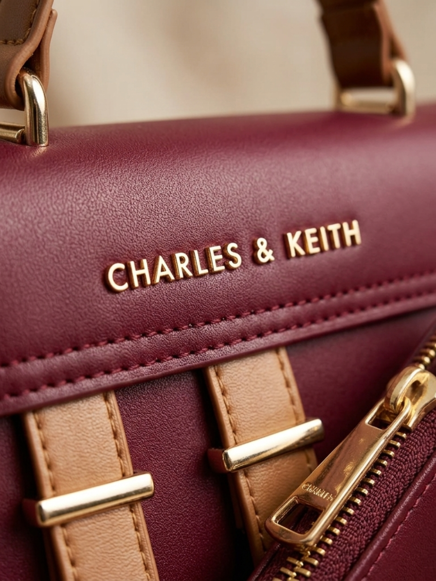 Charles & Keith Style Handbag – Premium Women's Fashion Bag Abeeras Fashion
